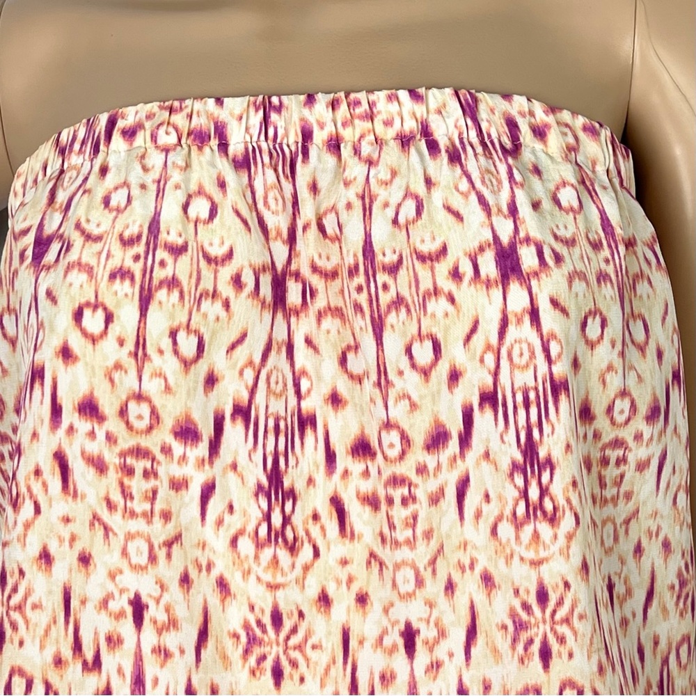 JOIE SILK STRAPLESS PRINTED ROMPER - Picture 3 of 8